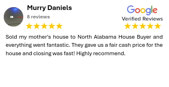 Local cash home buyer serving Madison, AL