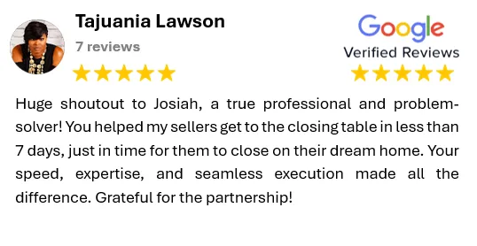 Selling a house for cash